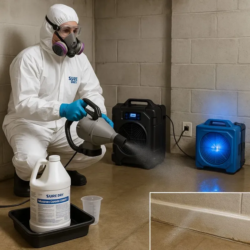 Sanitization and Odor Removal process in Alderton, WA