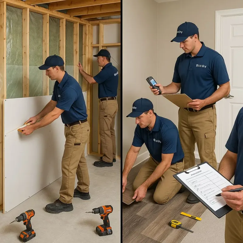 Repairs and Reconstruction process in Alderton, WA